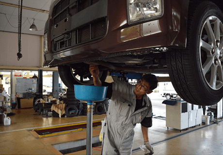 原則的に１日で終わる車検サービスです。